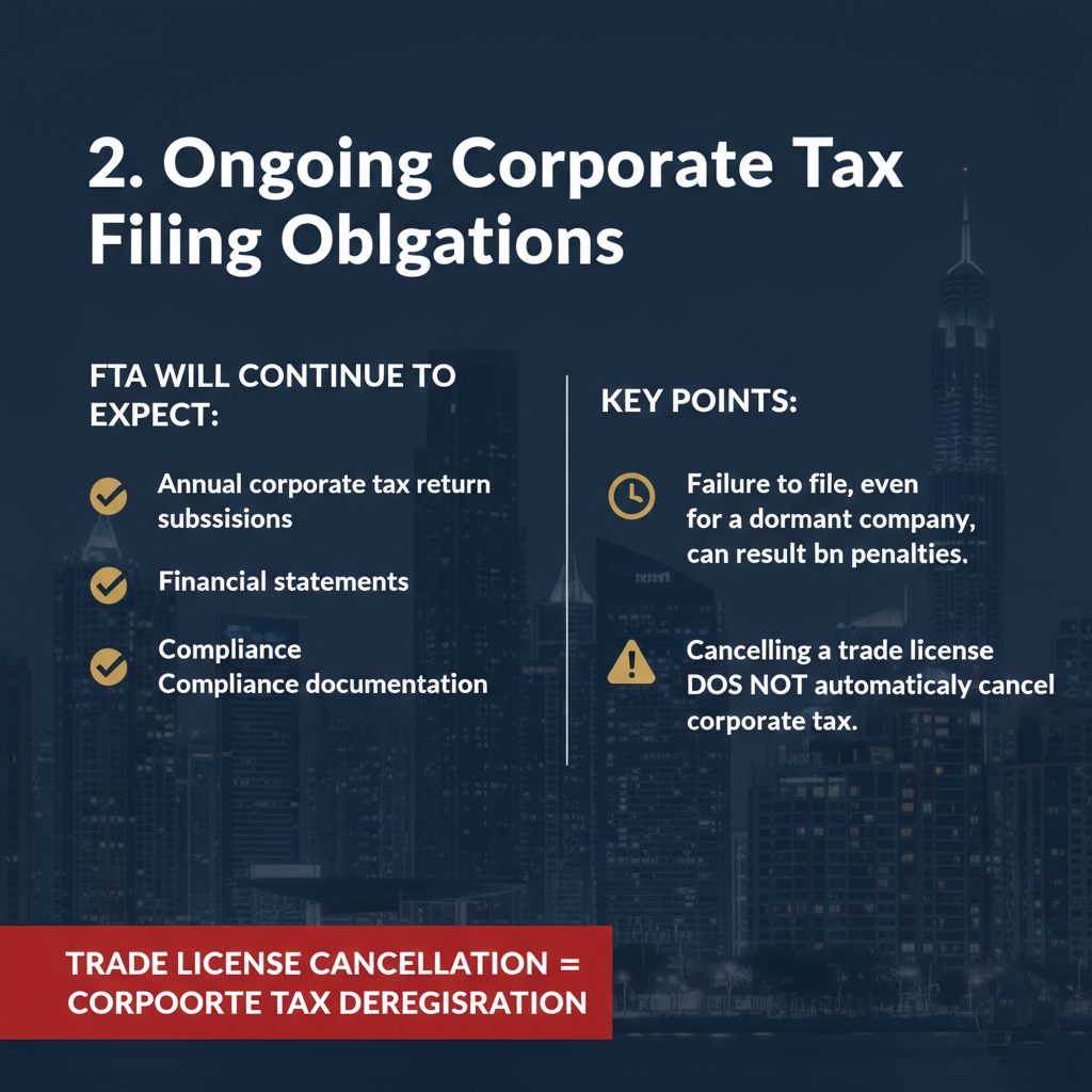 Ongoing Corporate Tax Filing Obligations