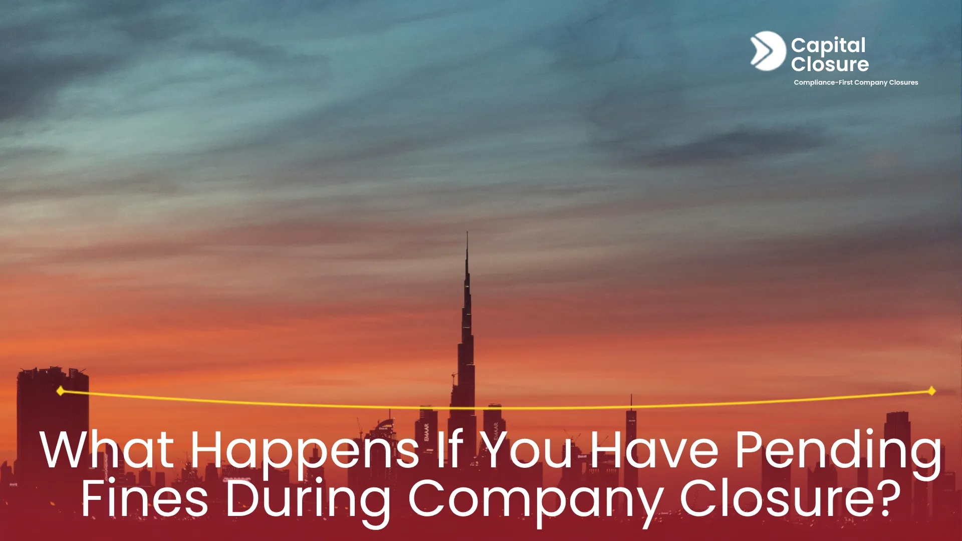 Pending Fines During Company Closure?