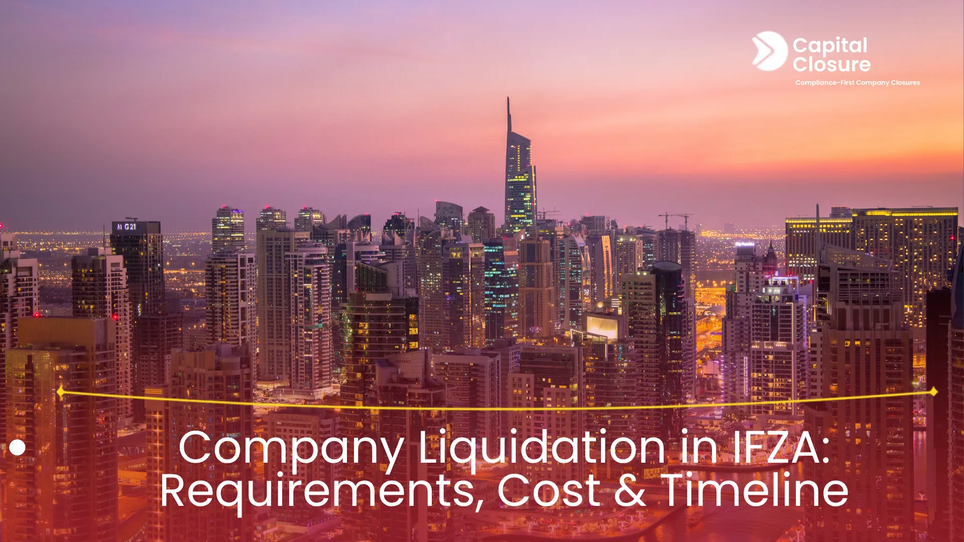 IFZA company liquidation