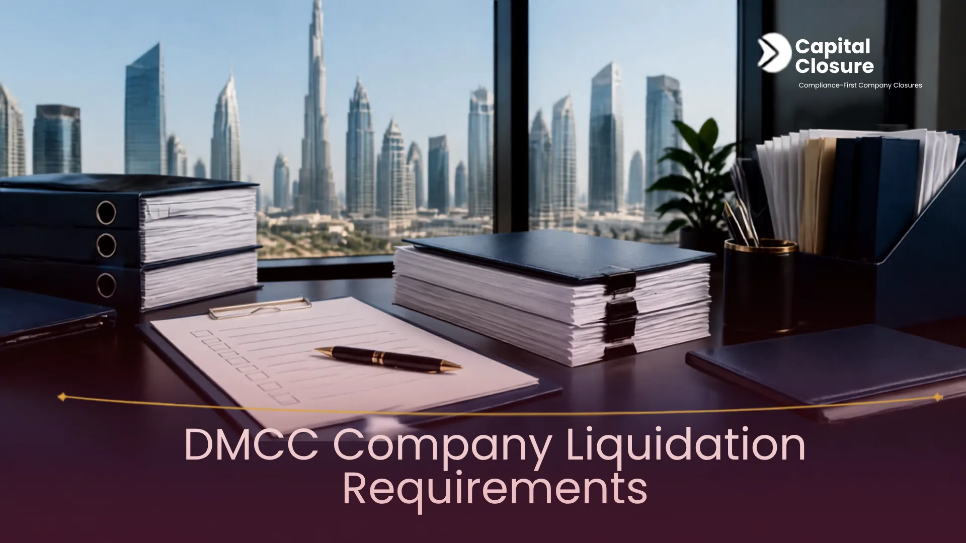 DMCC Company Liquidation Requirements: Complete Checklist (2026)